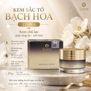 KEM SẮC TỐ BẠCH HOA TERRA