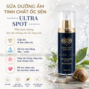 SỮA DƯỠNG ẨM TINH CHẤT ỐC SÊN ULTRA SPOT
