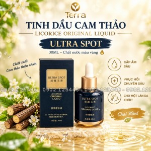 TINH DẦU CAM THẢO ULTRA SPOT - PHỤC HỒI DA MỎNG YẾU